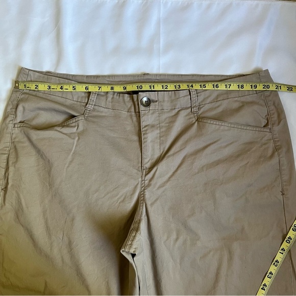 Lane Bryant Womens Pants Brown Straight Wide Leg Cotton 18 Long Career Trouser - Picture 12 of 17
